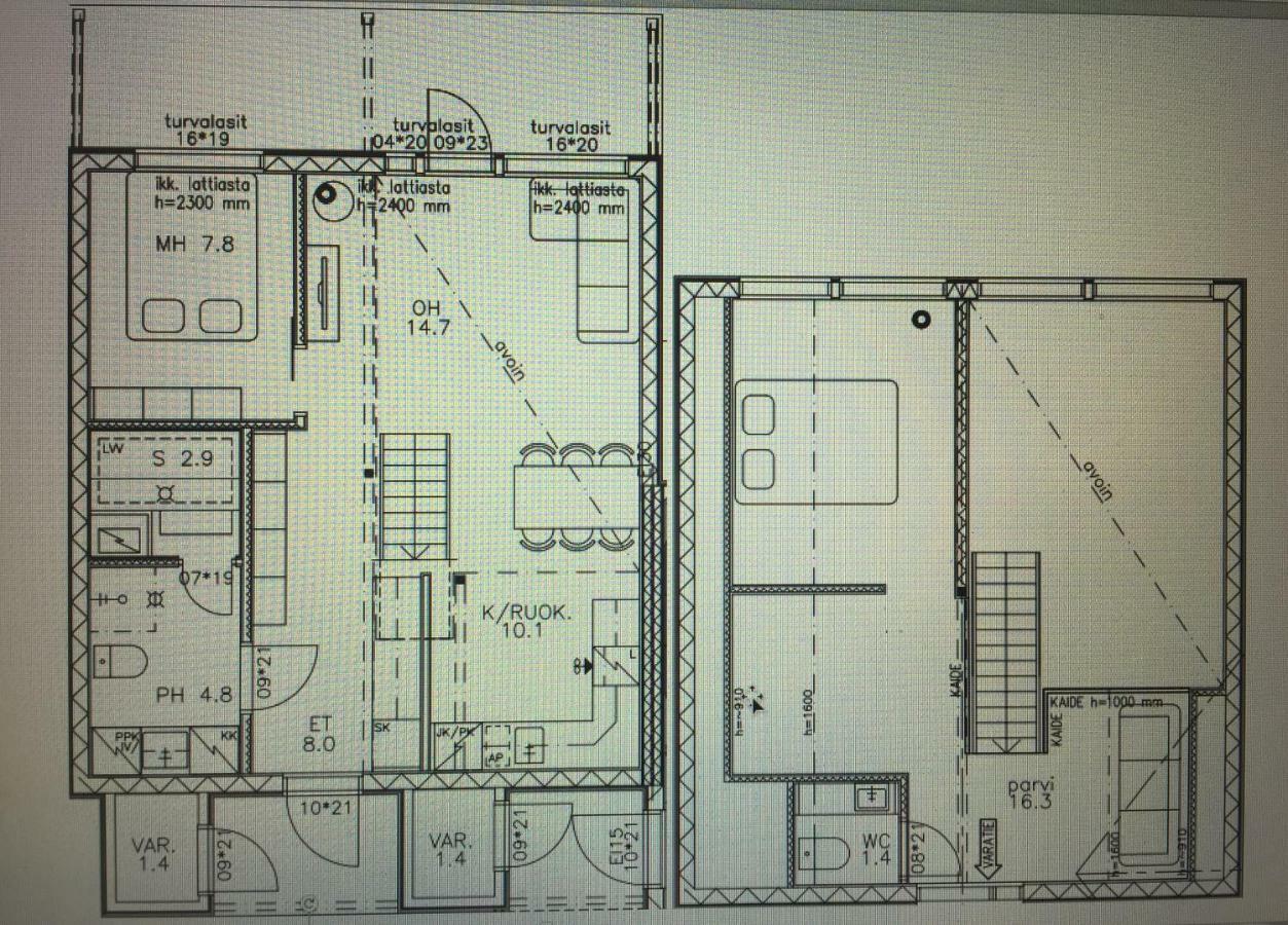 Villa Lumihelmi A & B Äkäslompolo Exterior foto