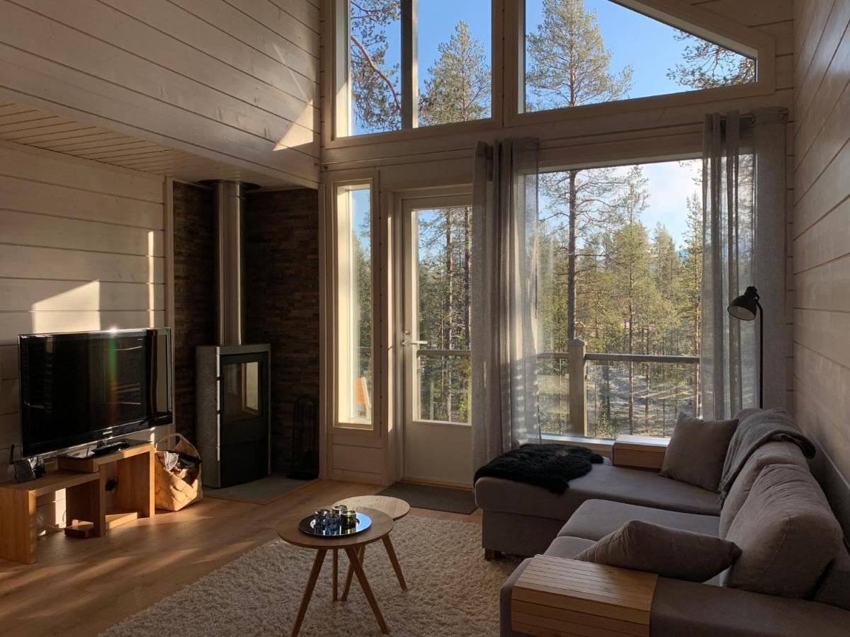 Villa Lumihelmi A & B Äkäslompolo Exterior foto
